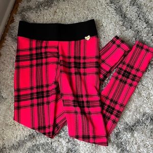 CBL LOUNGE Pink scrunch legging- small